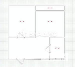 1-к квартира, вторичка, 35м2, 8/18 этаж