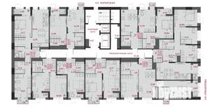 1-к квартира, вторичка, 43м2, 9/14 этаж