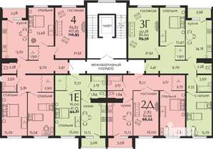 4-к квартира, вторичка, 111м2, 5/5 этаж