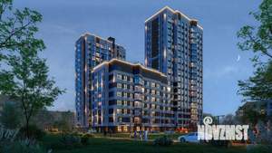 2-к квартира, строящийся дом, 74м2, 2/18 этаж