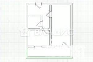 1-к квартира, вторичка, 37м2, 6/17 этаж