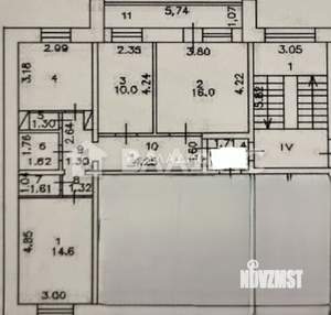 3-к квартира, вторичка, 73м2, 7/10 этаж