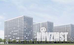 2-к квартира, строящийся дом, 64м2, 13/17 этаж