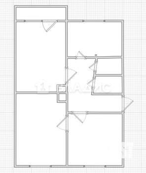 3-к квартира, вторичка, 63м2, 5/5 этаж