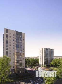 2-к квартира, строящийся дом, 53м2, 10/16 этаж