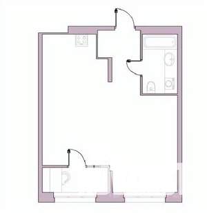 1-к квартира, вторичка, 48м2, 9/16 этаж