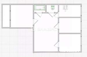 3-к квартира, вторичка, 68м2, 5/10 этаж