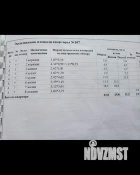 2-к квартира, вторичка, 61м2, 7/9 этаж