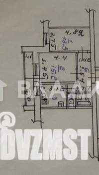 2-к квартира, вторичка, 48м2, 7/9 этаж