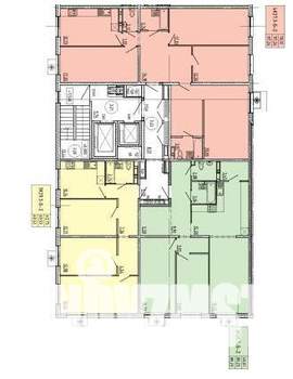 3-к квартира, вторичка, 89м2, 4/18 этаж