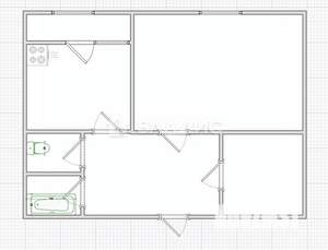 1-к квартира, вторичка, 40м2, 3/13 этаж