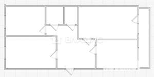 3-к квартира, вторичка, 66м2, 5/6 этаж