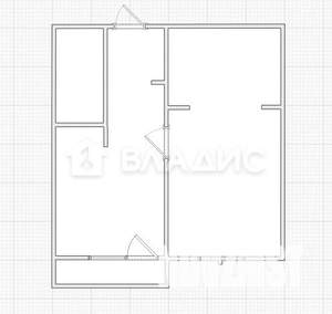 1-к квартира, вторичка, 34м2, 2/16 этаж