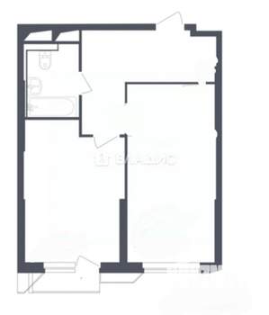 1-к квартира, вторичка, 35м2, 10/12 этаж