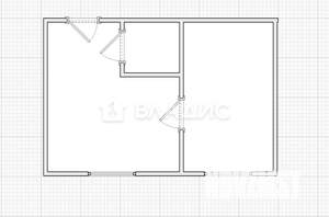 2-к квартира, вторичка, 40м2, 7/17 этаж