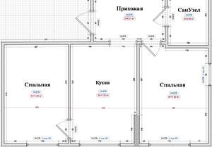 2-к квартира, вторичка, 44м2, 2/9 этаж
