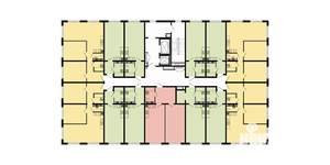 2-к квартира, строящийся дом, 65м2, 9/18 этаж