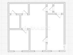 2-к квартира, вторичка, 45м2, 2/5 этаж