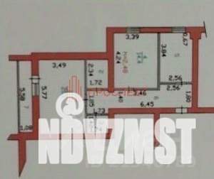 2-к квартира, вторичка, 70м2, 2/6 этаж