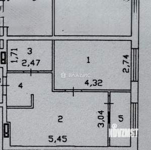 1-к квартира, вторичка, 42м2, 4/16 этаж