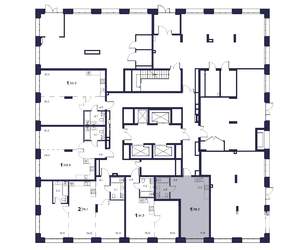 Студия квартира, вторичка, 36м2, 9/23 этаж