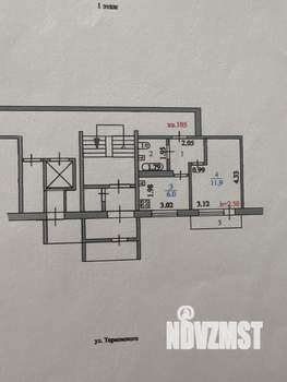 1-к квартира, вторичка, 25м2, 1/10 этаж