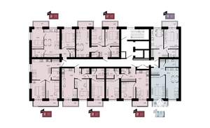 3-к квартира, вторичка, 54м2, 6/17 этаж