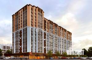 2-к квартира, строящийся дом, 72м2, 7/14 этаж