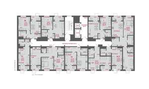 3-к квартира, вторичка, 73м2, 3/22 этаж
