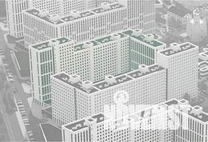 3-к квартира, строящийся дом, 85м2, 13/18 этаж
