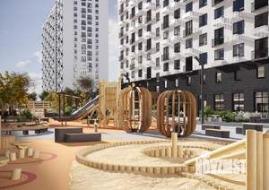 3-к квартира, строящийся дом, 85м2, 18/18 этаж