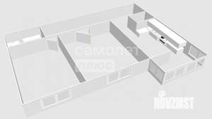 2-к квартира, вторичка, 54м2, 6/10 этаж