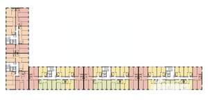 3-к квартира, строящийся дом, 85м2, 7/18 этаж