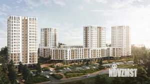 1-к квартира, вторичка, 51м2, 3/16 этаж
