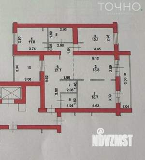 3-к квартира, вторичка, 99м2, 2/14 этаж
