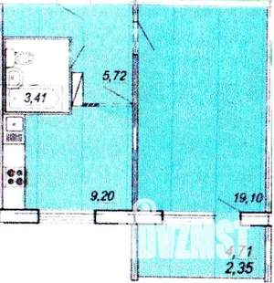 1-к квартира, вторичка, 42м2, 7/10 этаж