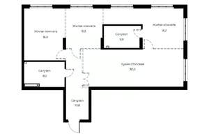2-к квартира, вторичка, 101м2, 15/23 этаж