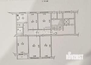 5-к квартира, вторичка, 105м2, 1/9 этаж