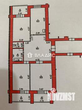 3-к квартира, вторичка, 88м2, 2/14 этаж