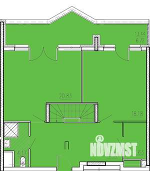 4-к квартира, сданный дом, 148м2, 17/18 этаж