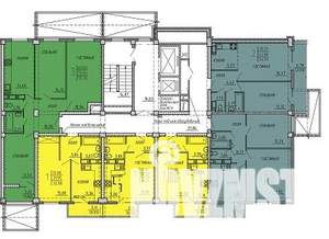 3-к квартира, вторичка, 75м2, 2/18 этаж