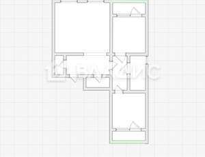2-к квартира, вторичка, 83м2, 4/5 этаж