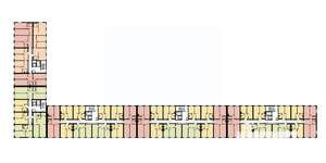 1-к квартира, строящийся дом, 36м2, 2/18 этаж