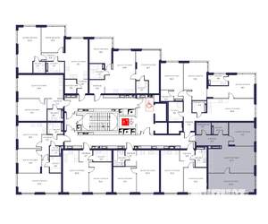 2-к квартира, вторичка, 78м2, 8/21 этаж