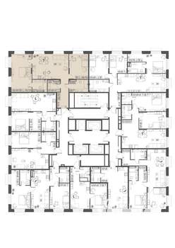 3-к квартира, вторичка, 101м2, 7/23 этаж