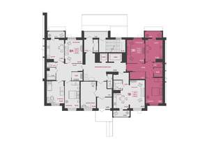 2-к квартира, вторичка, 73м2, 2/15 этаж