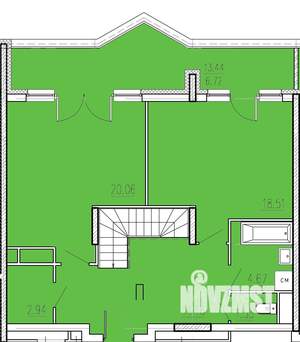 4-к квартира, сданный дом, 144м2, 17/18 этаж
