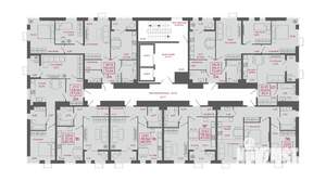 3-к квартира, вторичка, 60м2, 10/16 этаж