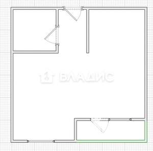 Студия квартира, вторичка, 29м2, 14/16 этаж