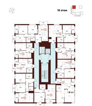 3-к квартира, вторичка, 72м2, 16/18 этаж